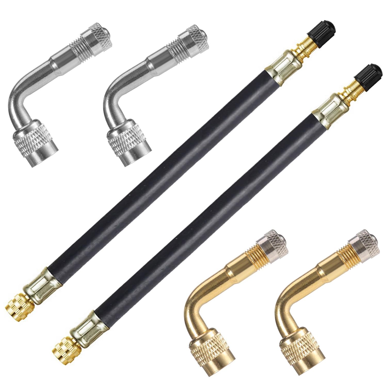 空気入れ 原付のタイヤに空気を入れやすくする エクステンションエアー